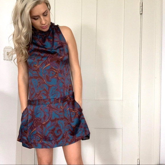 Marc by Marc Jacobs Silk Open Back Dress w Pockets - Picture 7 of 8